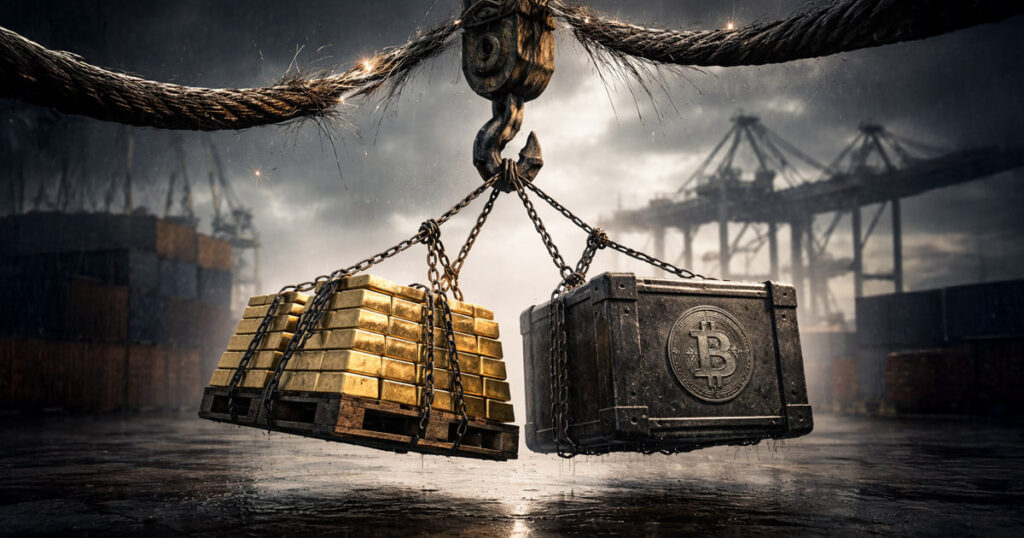 Bitcoin is bleeding against gold’s record breakout but a “power law” slip hints at a $324k price snapback