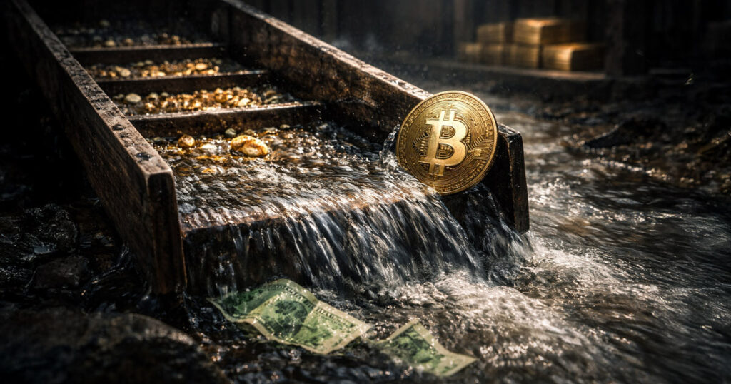 Bitcoin will now join the Gold rush or succumb to a risk-off reality after the dollar plunge