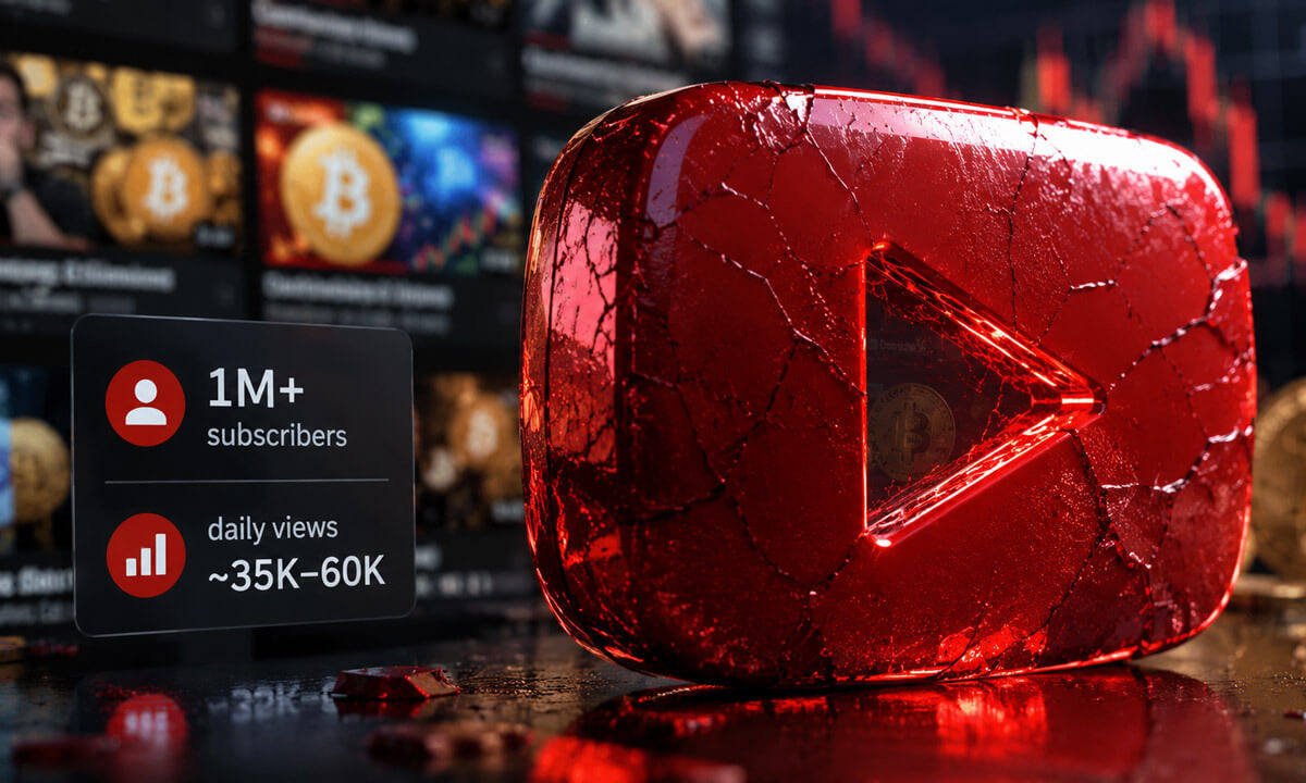 crypto youtube views - Retail Engagement Drops as Crypto YouTube Views See Sharp Decline